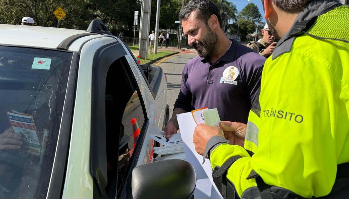 Foto: DetranPR Detran-PR conquista reconhecimento nacional pelas ações do Maio Amarelo